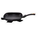 PATELNIA GRANITOWA GRILL 28CM BERLINGER HAUS BLACK ROSE BH-1636-N