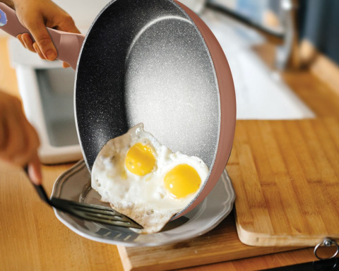 PATELNIA GRANITOWA 20CM BERLINGER HAUS METALLIC ROSE GOLD LINE BH-1508-N