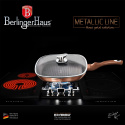 PATELNIA GRANITOWA GRILL 28CM BERLINGER HAUS METALLIC LINE ROSE GOLD BH-1610-N