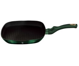 PATELNIA GRANITOWA GRILLOWA 28x28CM BERLINGER HAUS METALLIC LINE EMERALD BH-6050