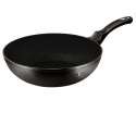 WOK GRANITOWY 28cm BERLINGER HAUS BLACK SILVER BH-1848