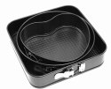 ZESTAW 3 FORM BLASZANYCH NON-STICK BRUNBESTE BB-1038