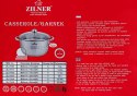 GARNEK STALOWY 17L 34cm DNO 5 WARSTWOWE ZILNER ZL-7312