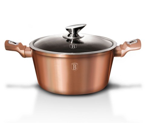 GARNEK 8.0L 30CM BERLINGER HAUS METALLIC ROSE GOLD BH-6194