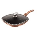 ZESTAW 3 PATELNI GRANITOWYCH 20/24/28CM BERLINGER HAUS METALLIC LINE ROSE GOLD BH-6195