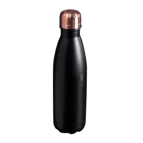 BUTELKA TERMICZNA 500ml BERLINGER HAUS METALLIC LINE BLACK ROSE BH-6400