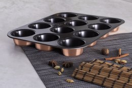 FORMA DO PIECZENIA MUFFINÓW x12 BERLINGER HAUS METALLIC ROSE GOLD BH-6473