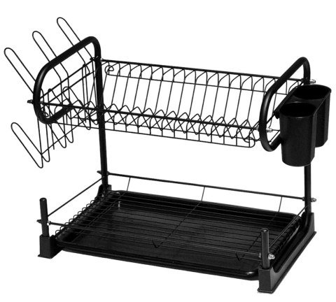 SUSZARKA DO NACZYŃ 52 x 24 x 36 cm 2-POZIOMOWA KRISBERG KS-2511