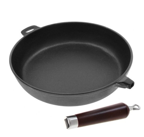 PATELNIA ŻELIWNA 30cm KRISBERG KS-2642