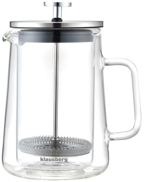 ZAPARZACZ DO KAWY/HERBATY 0,60L FRENCH PRESS KLAUSBERG KB-7685