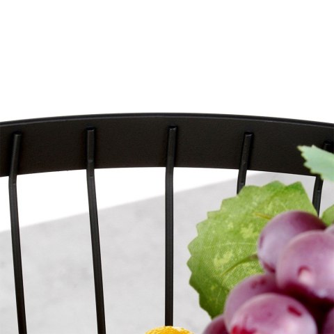 KOSZYK KOSZ NA OWOCE WARZYWA METALOWY CZARNY MISKA MISA MISTY 30 CM NAVA 10-100-031