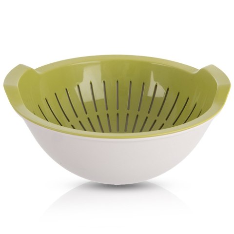 CEDZAK KUCHENNY Z MISKĄ 2W1 DURSZLAK SITKO MISKA ZIELONY ELA 3L ORION 124487