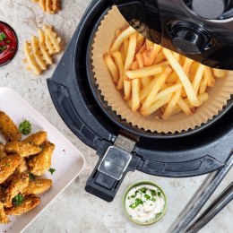 WKŁADY PAPIEROWE DO FRYTKOWNICY BEZTŁUSZCZOWEJ PAPIER 16CM 100 SZT ORION 120045