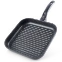 Patelnia grillowa do grillowania GRILL granitowa kwadratowa GRANDE 26x26 cm ORION 112969